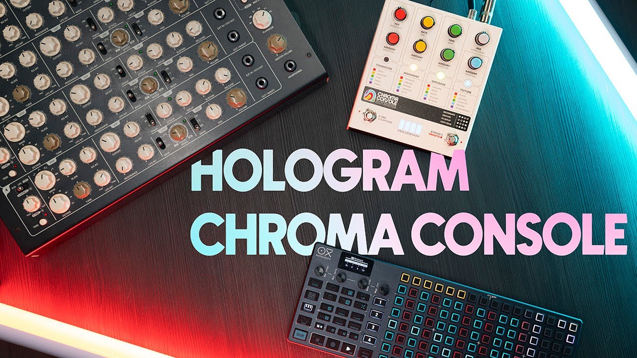 The Color of Sound // Hologram Chroma Console - YouTube