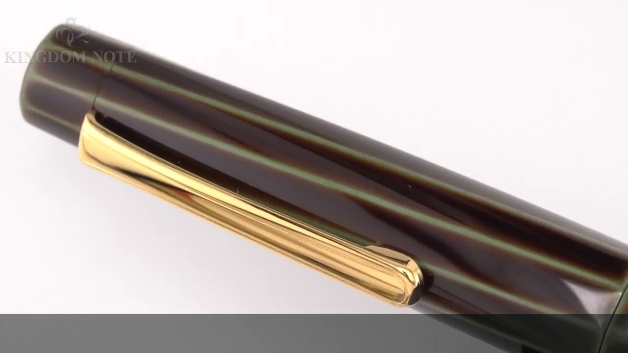 NAKAYA 中屋万年筆 万年筆 ライター 十角TW ポータブル 碧溜 極太字