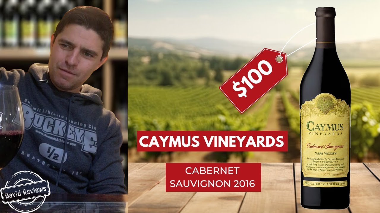 Caymus Vineyards Cabernet Sauvignon 2016 Review - YouTube