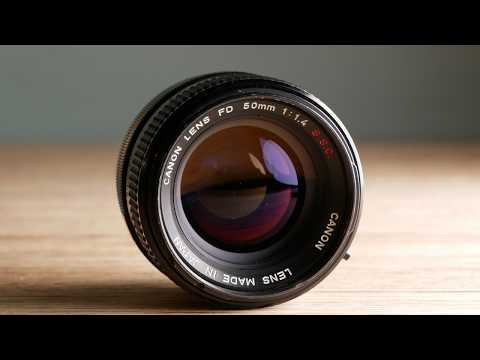 Canon FD 50 1.4 SSC VS A Modern Thypoch Simera - YouTube