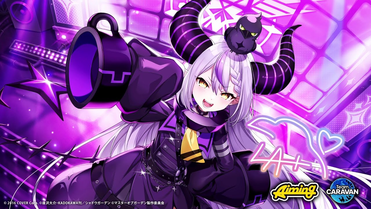 カゲマス」，秘密結社holoXの総帥ラプラス・ダークネスさんを実装