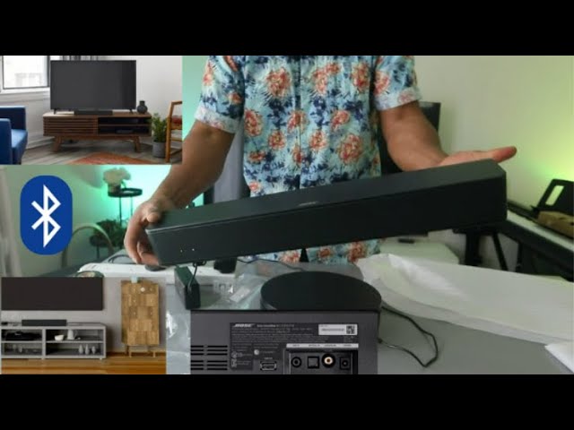 Bose Solo Soundbar Full Episode and How to Connect to TV Via
