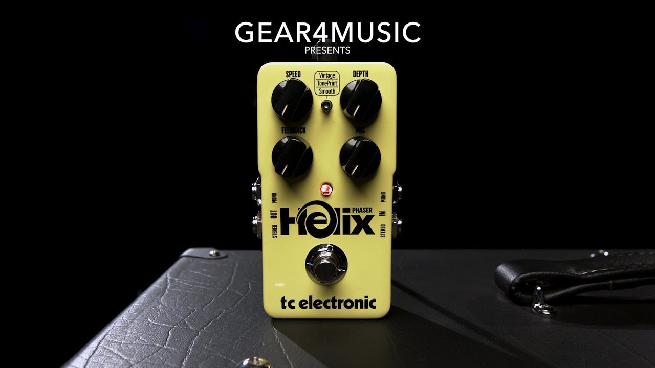 TC Electronic Helix Phaser | Gear4music demo - YouTube