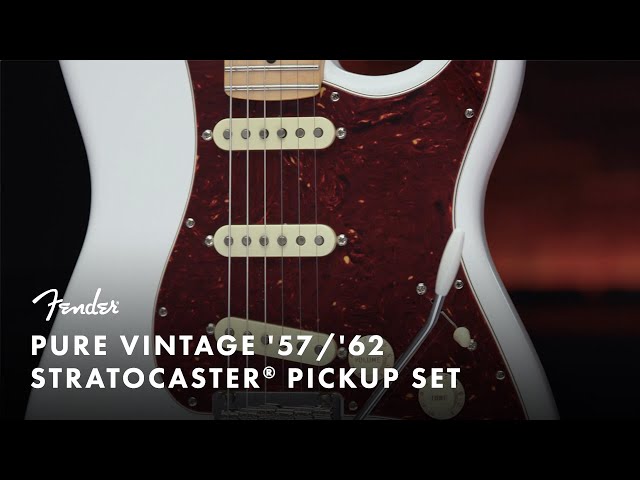 Pure Vintage '57/'62 Stratocaster Pickup Set | Fender - YouTube