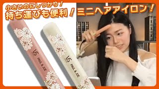 ポール＆ジョー テディベア柄ポーチ コードレスミニストレートヘア