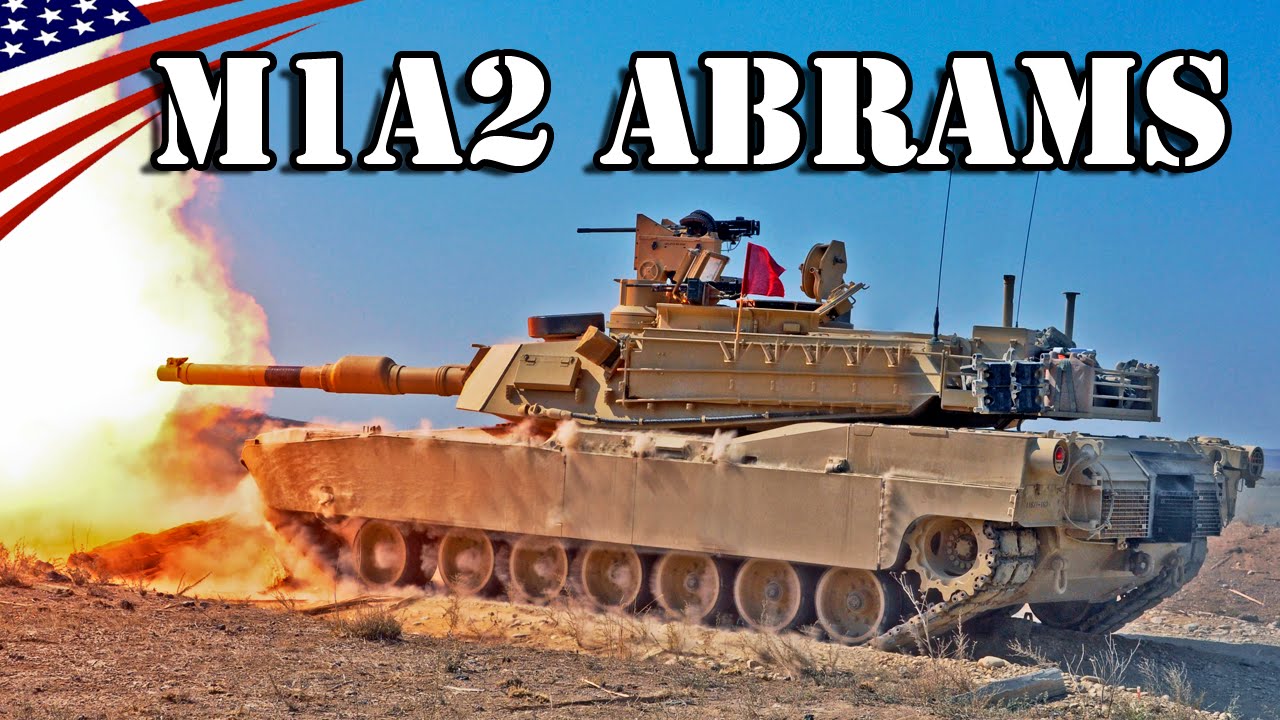 The Most Powerful US Military Tank ・ M1A2 Abrams in Action - 実戦