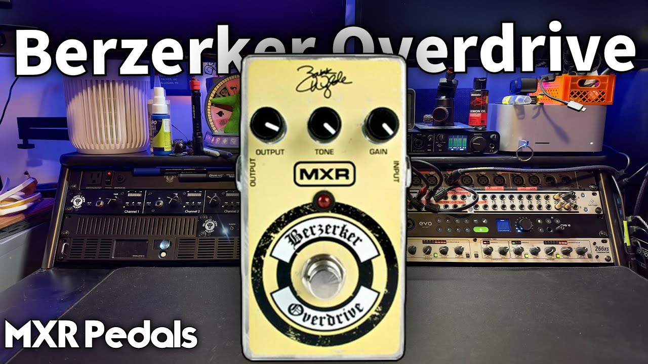 MXR: Berserker Overdrive (Demo) - YouTube