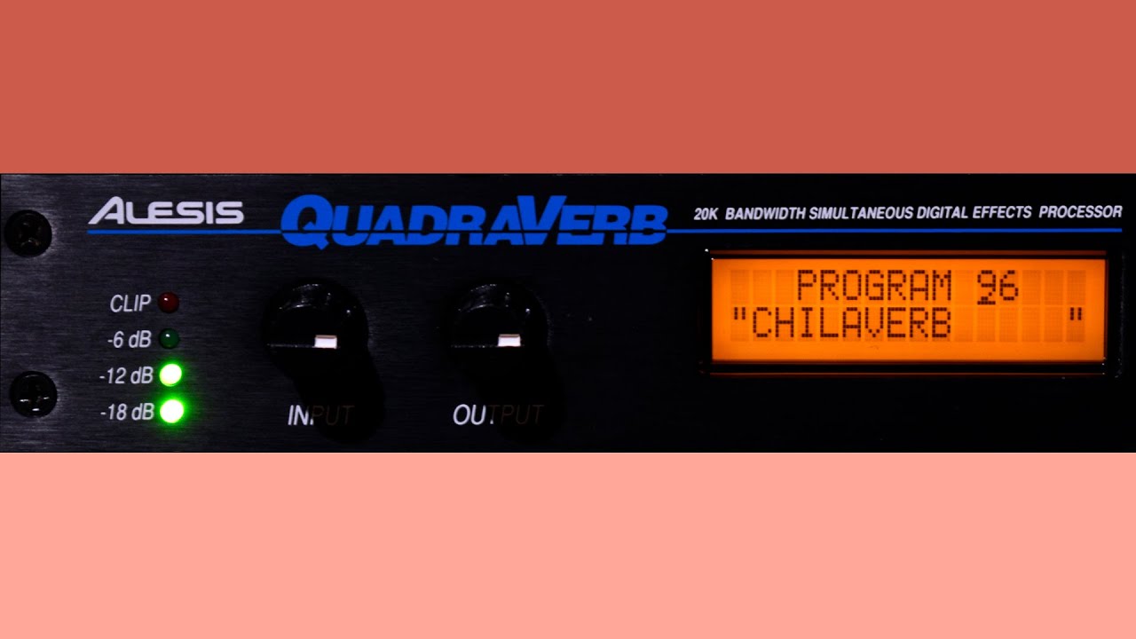 Alesis QuadraVerb 下のケースは付きません。 Alesis Quadraverb photo