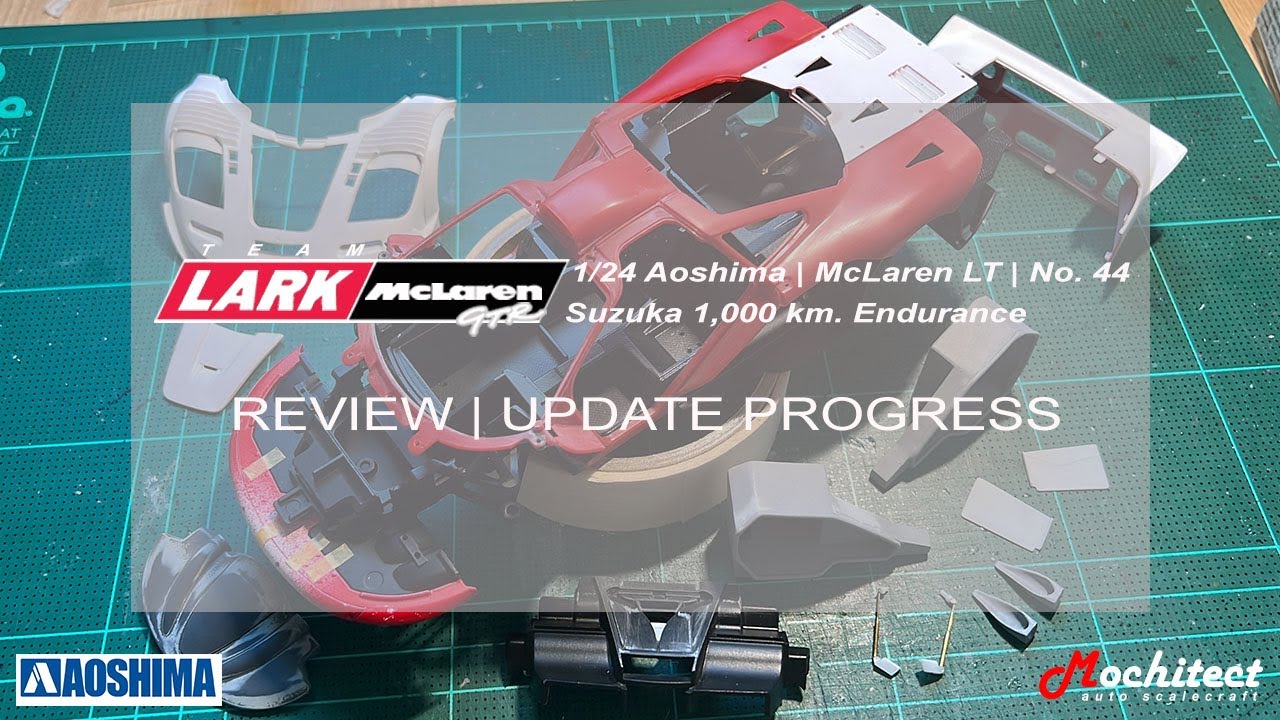 SPECIAL REVIEW | 1/24 McLaren Longtail F1 GTR LARK No.44