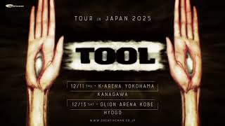 SPOT映像到着！【TOOL TOUR IN JAPAN 2025】 - YouTube