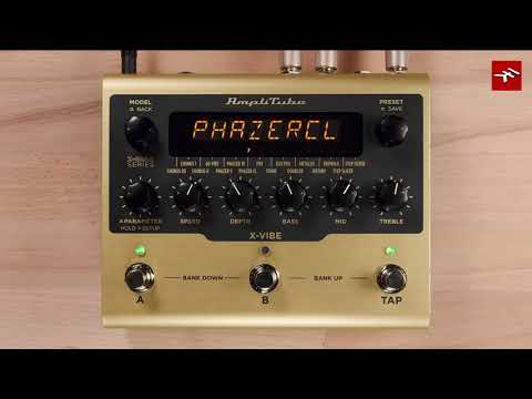 Sound Demos: AmpliTube X-VIBE modulation pedal - part of the