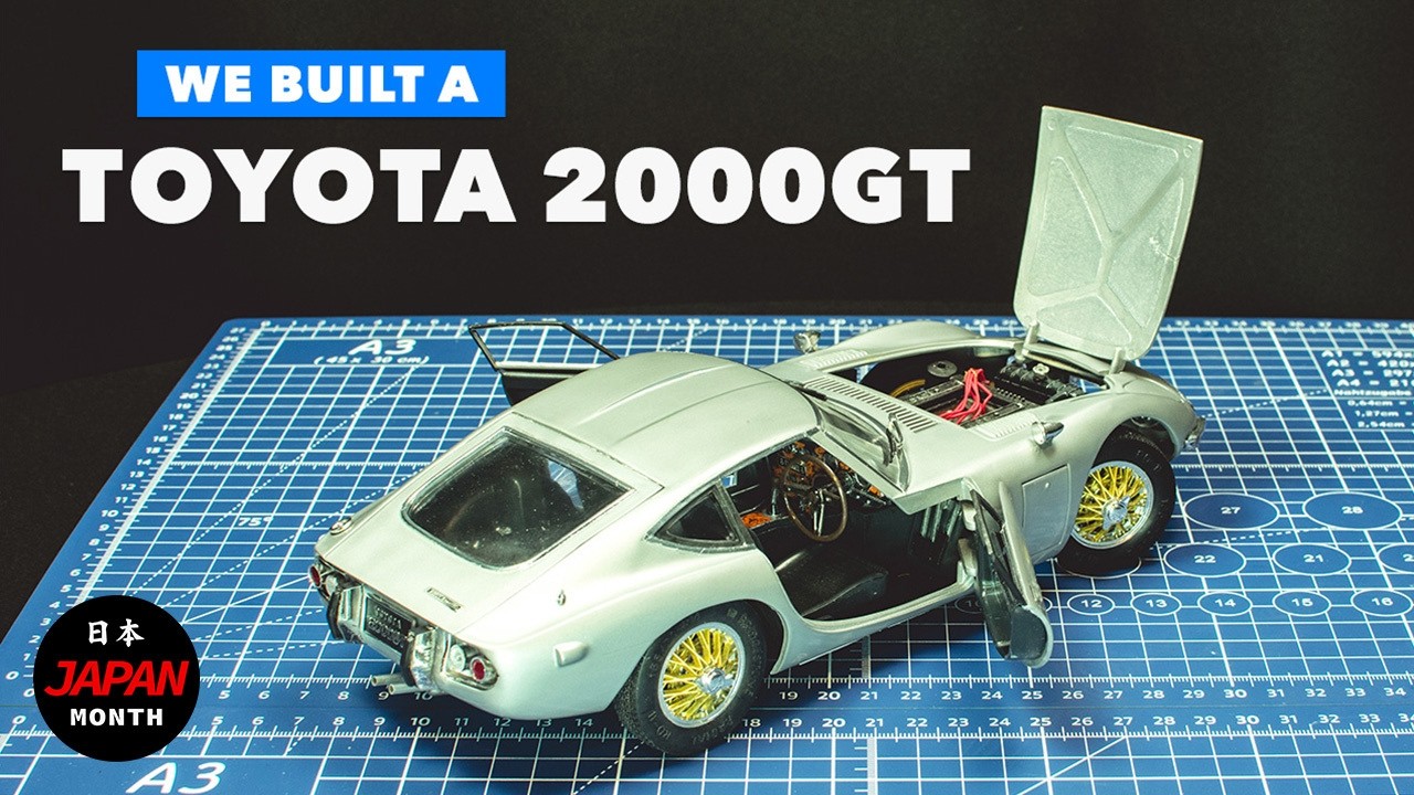 Building a 1/16 scale Fujimi Toyota 2000GT | Full STEP BY STEP