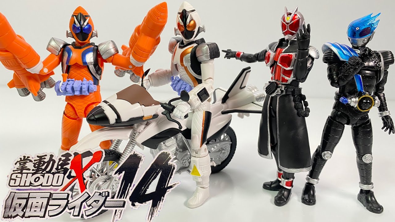 SHODO-X 仮面ライダー2&4&6『まとめ売りセット』 SHODO-X 仮面ライダー