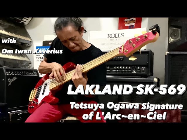 Lakland Skyline SK-569 Tetsuya Ogawa of L'Arc~en~Ciel Signature