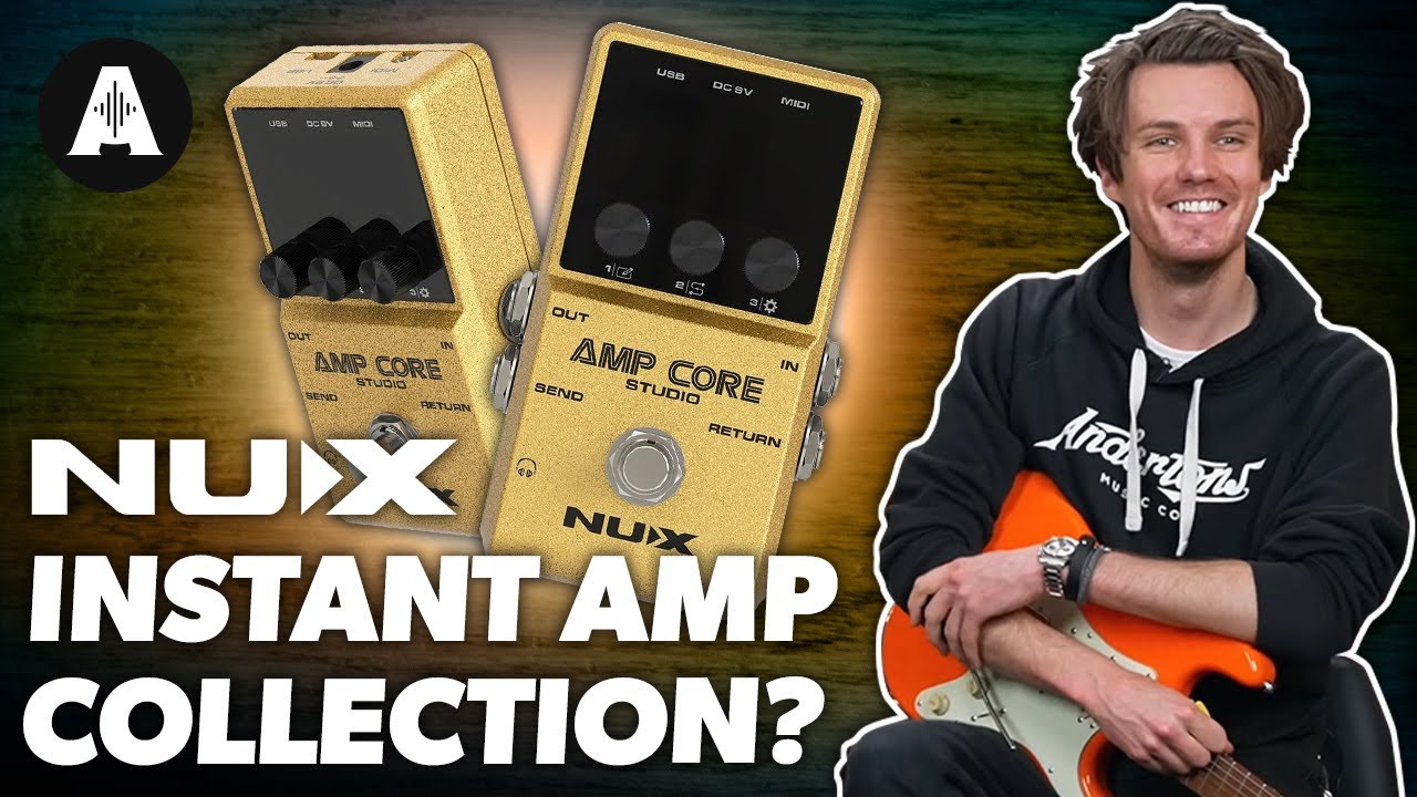 NUX Amp Core Studio Pedal - Simple & Affordable Amp Sim? - YouTube