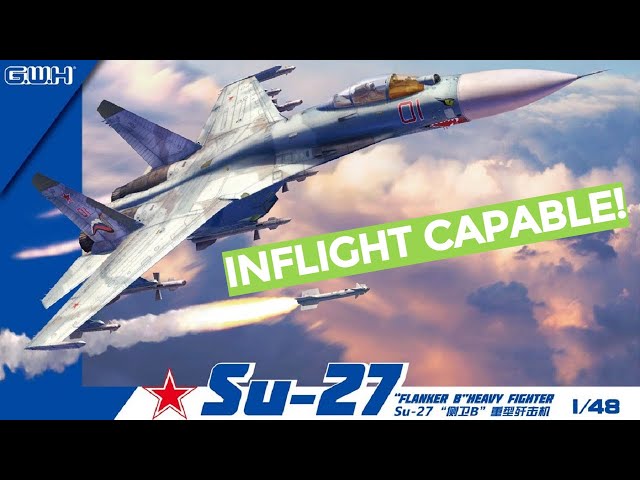 1/48 Great Wall Hobby Su-27 Flanker BUILD REVIEW - YouTube