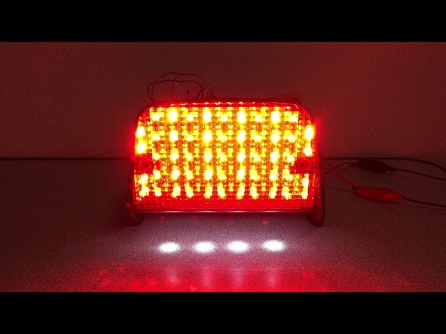 ゼファーχフルled流れるテールランプ