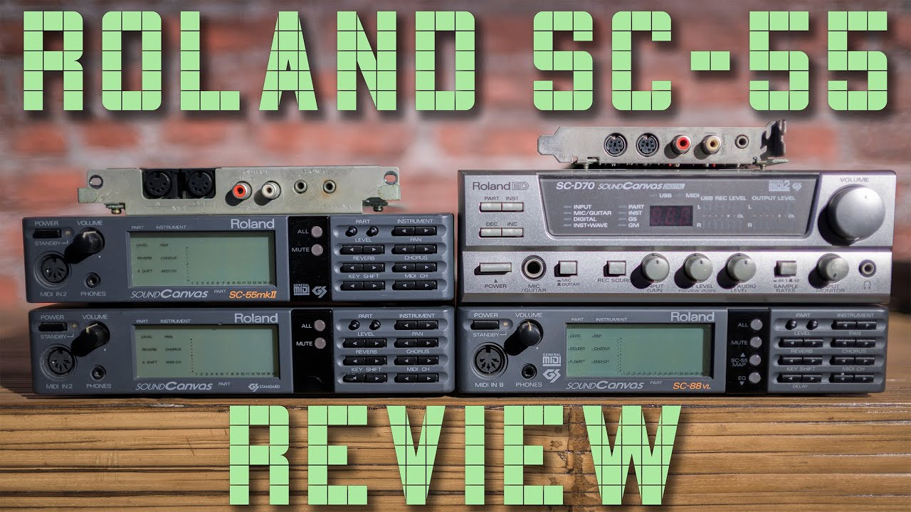 Roland SC-55(s) - Quest For The Ultimate DOS Sound Card Part 20