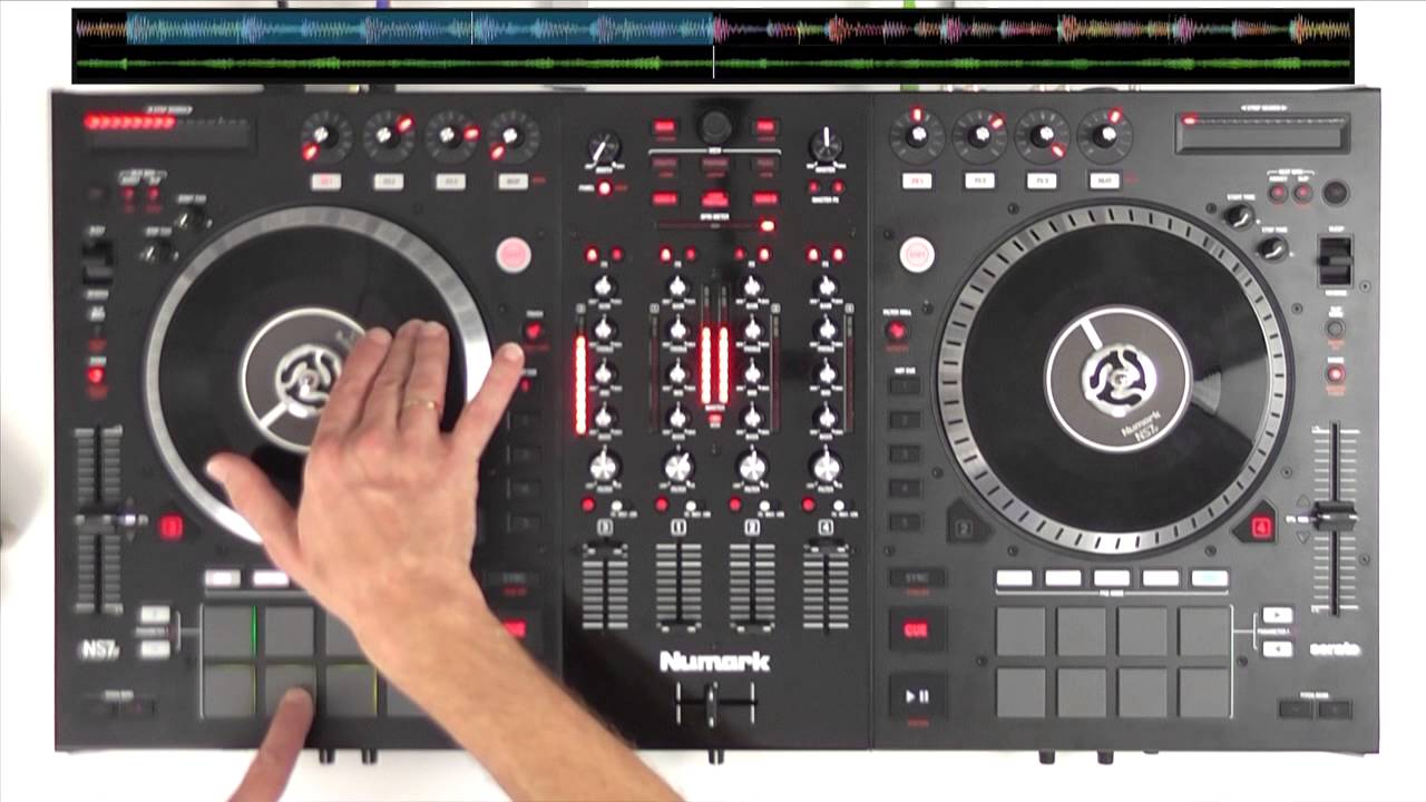 Numark NS7 II Motorised Platter DJ Controller - YouTube