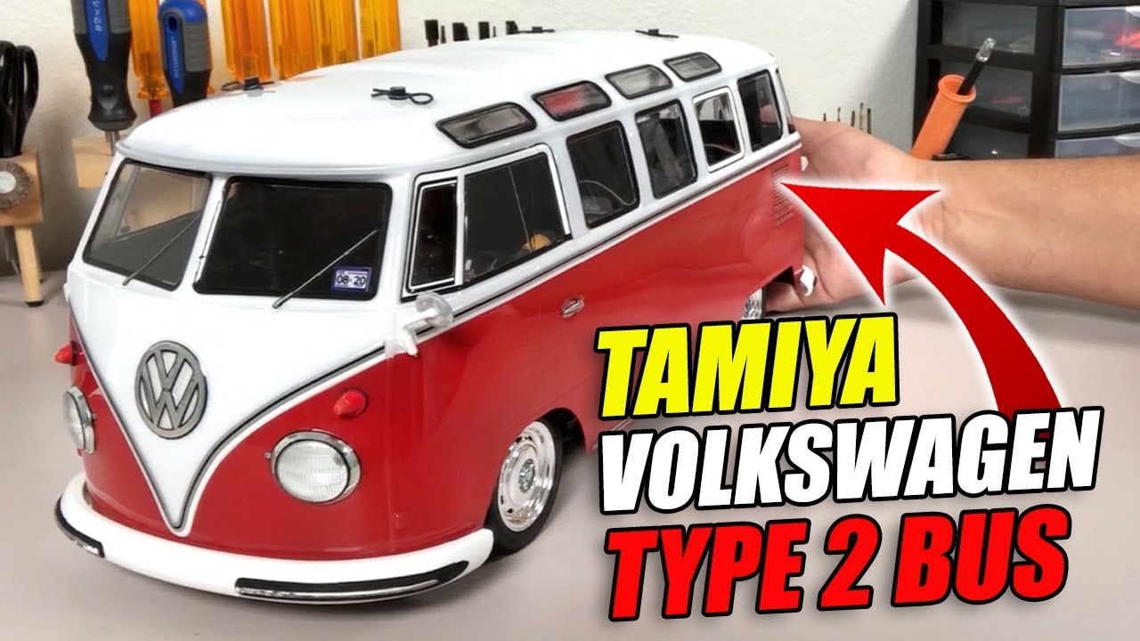 BUILD REVEAL: Tamiya Volkswagen Type 2 (T1) Bus - YouTube
