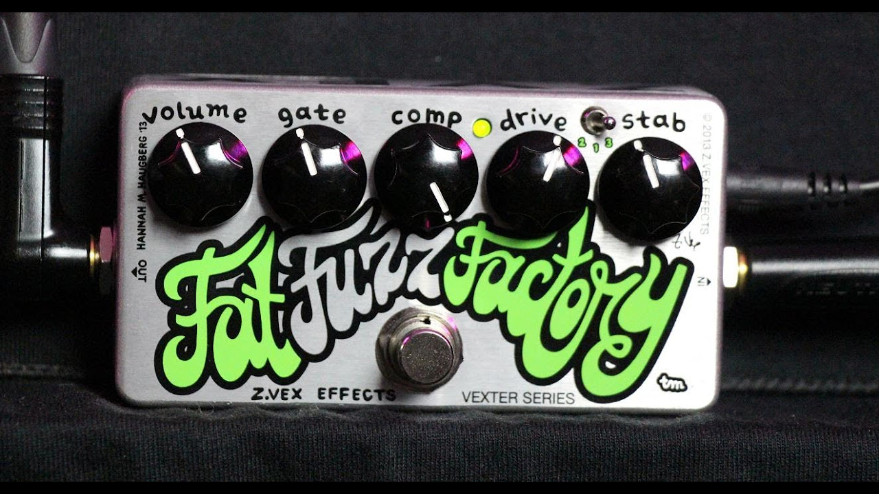 Z.VEX FAT FUZZ FACTORY : Demo & Review : 3P3D2013-DAY9 ~ 30 Pedals