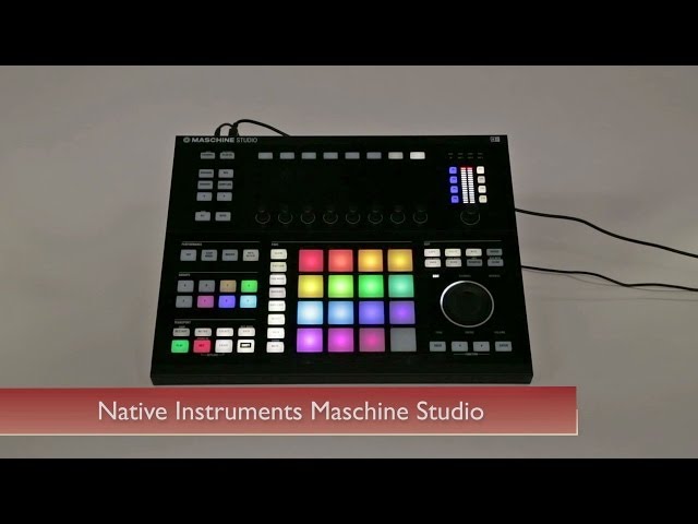 Native Instruments Maschine Studio - YouTube