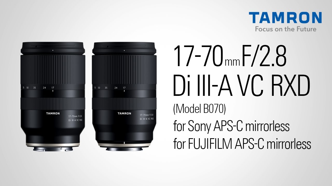 Tamron 17-70mm f/2.8 Di III-A VC RXD Lens for Sony E AFB070S-700
