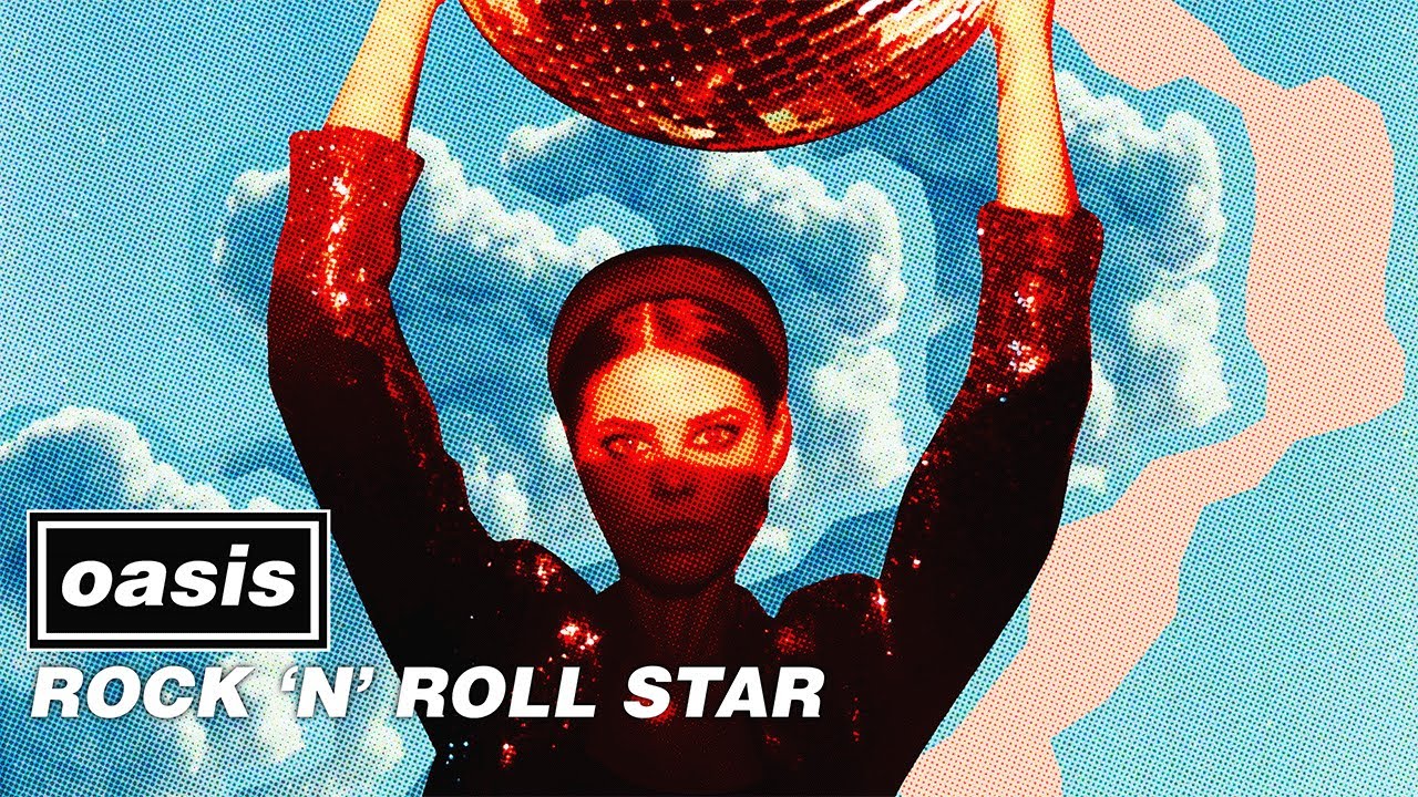 ☆OASIS☆Rock N Roll Star オフィシャルポスター☆ Oasis - Rock 'n