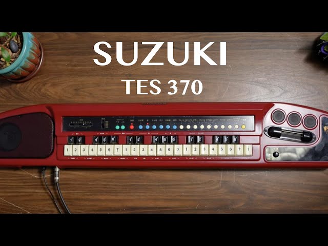 Suzuki TES 370 Japanese Synthesizer | How Does it Sound? - YouTube