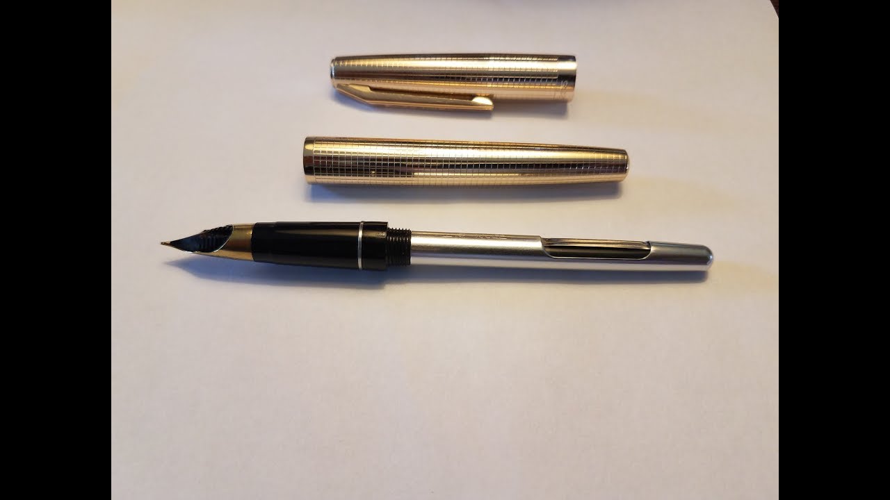 Wing Sung 235 Vintage Fountain Pen - YouTube