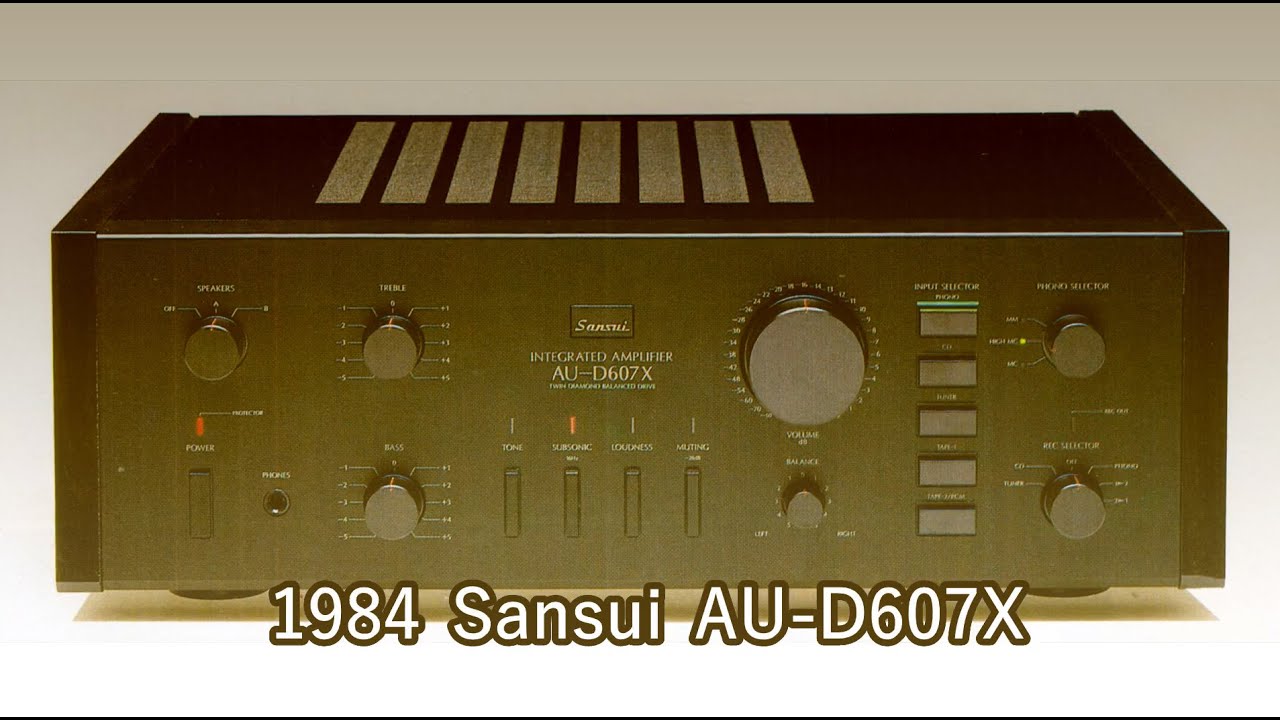 Sansui AU-D607X Decade インテグレーテッドアンプ