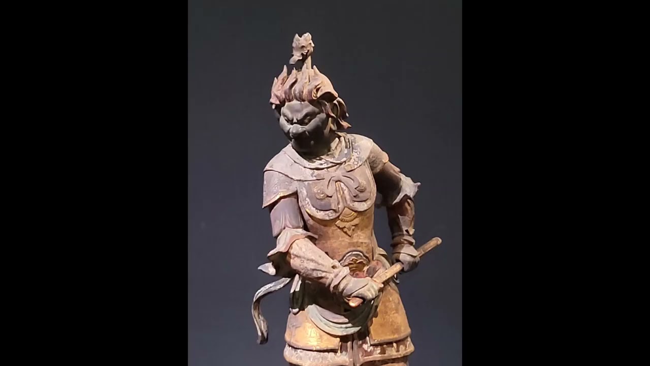 重要文化財】《十二神将立像》The Twelve Divine Generals木造、 彩色