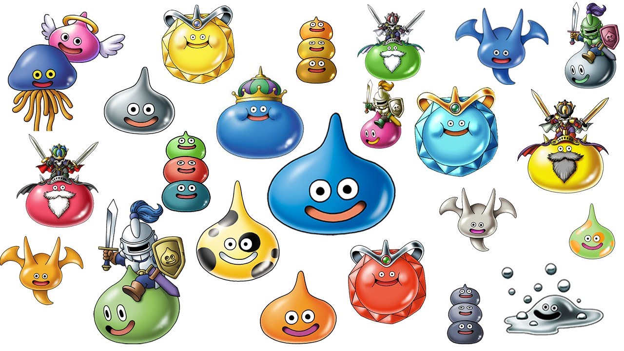 ドラクエ】スライム全種！あなたは全部わかる？？ - YouTube