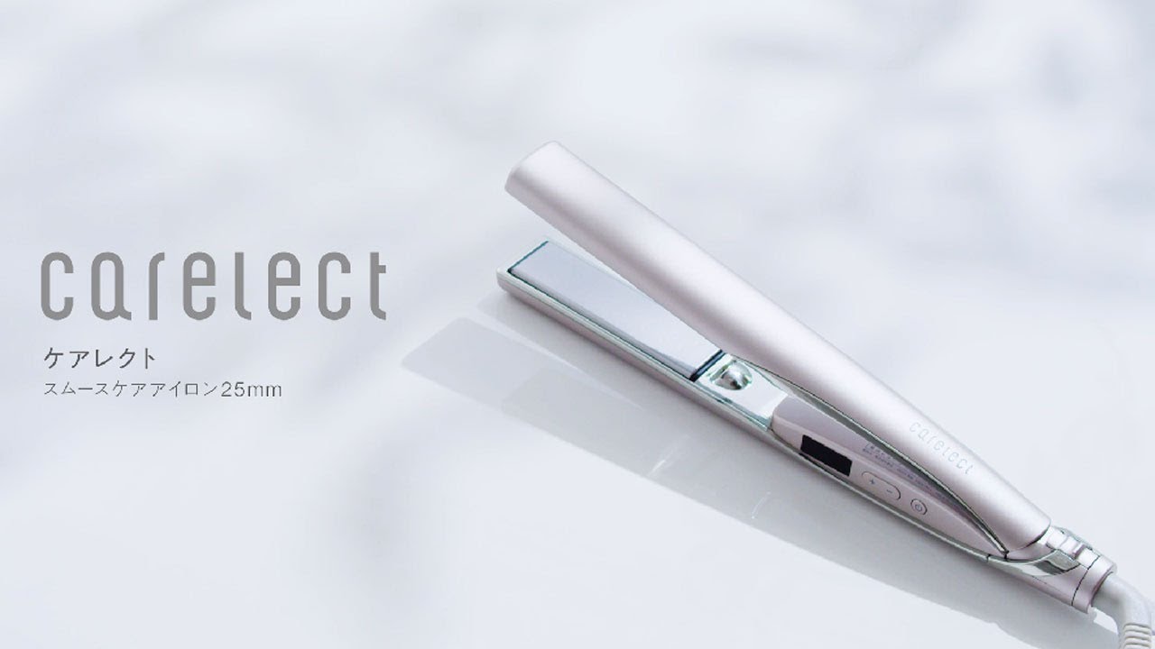 carelect by プリュスオー ヘアアイロン 25mm CR-S01P プリュスオー