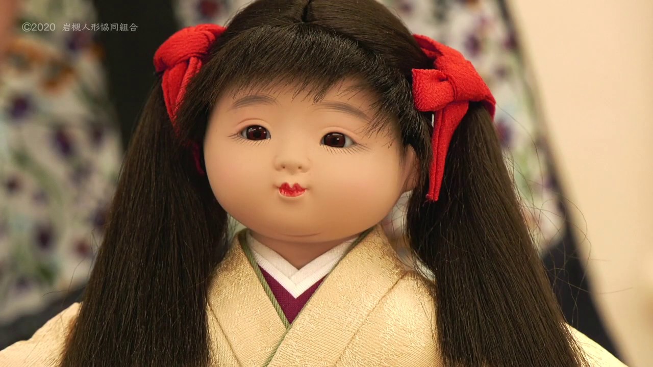 11 伝統的工芸品 岩槻人形「伝統工芸士の技」T-Kaneko-F01-720 - YouTube