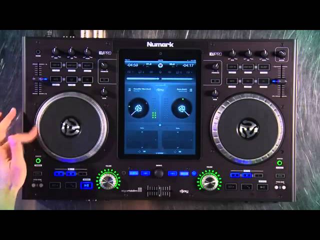 Numark iDJ Pro Premium DJ Controller for iPad - YouTube