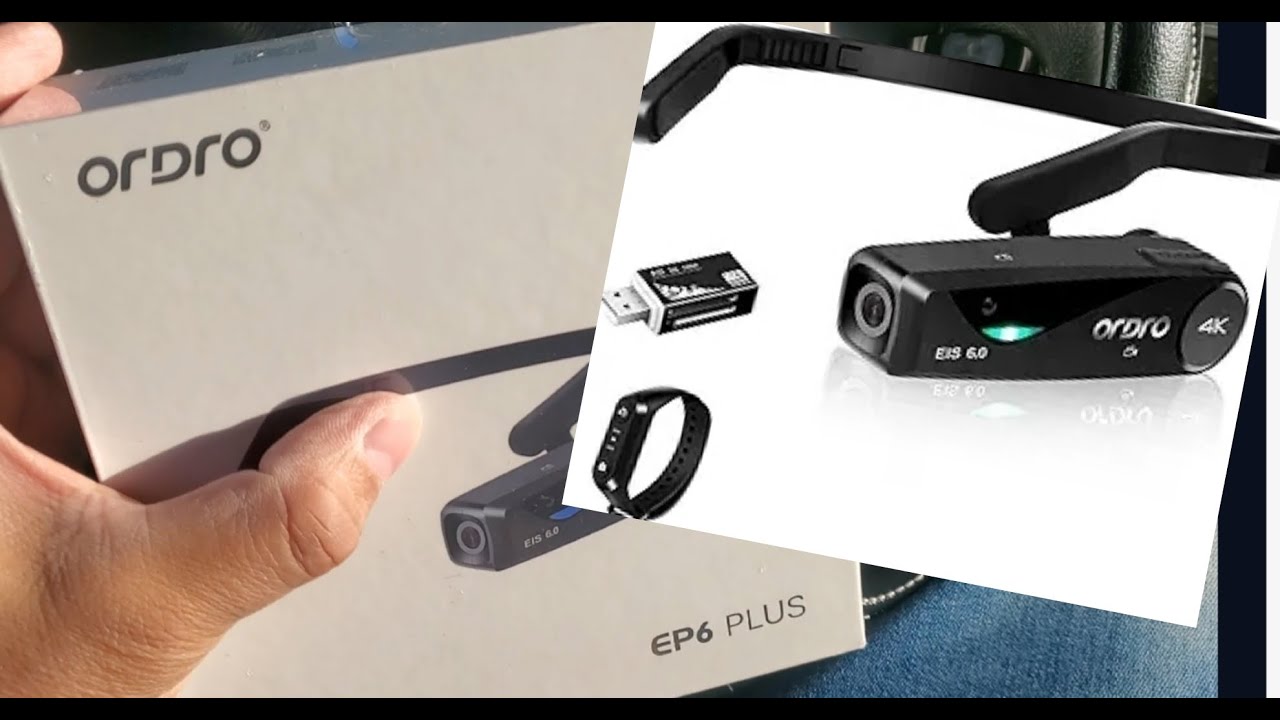 FULL REVIEW- ORDRO EP6 Plus Head Mounted Camera 4K Video Camcorder