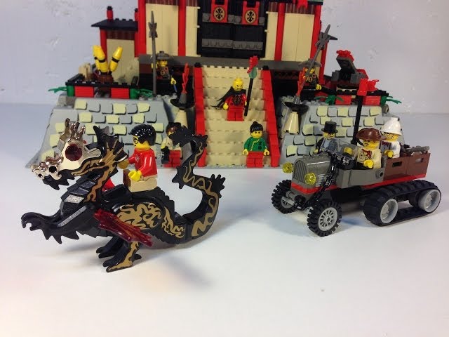 LEGO Adventurers Orient Expedition 7419 Dragon Fortress vintage