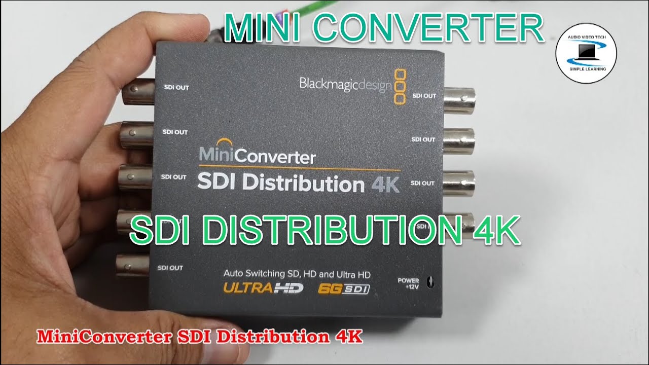 Mini Converter SDI Distribution4K 未開封 Mini Converter SDI