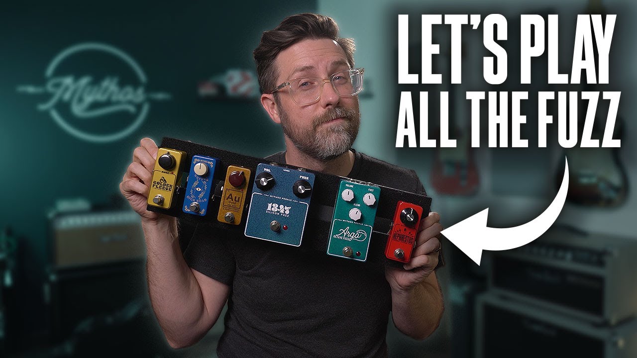 Mythos Pedals Positron Fuzz Demo - YouTube