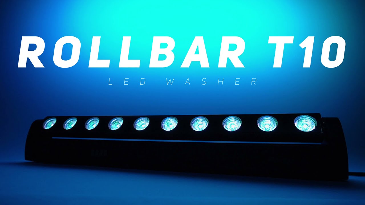 NiTEC / ROLLBAR T10 LEDウォッシャー/ビームエフェクト - YouTube