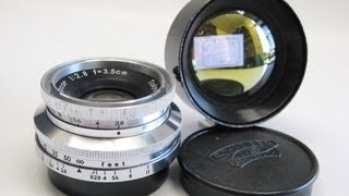 Tokyo Kogaku Topcor 35mm F2.8 - YouTube