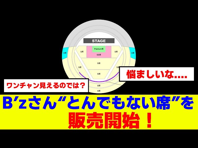 B'z LIVE-GYM 2025 -FYOP- Unbelievable seats now on sale! - YouTube