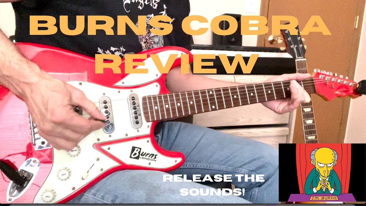 BURNS COBRA GUITAR REVIEW! QUIRKY BUT LOVABLE STRAT-STYLE GUITAR