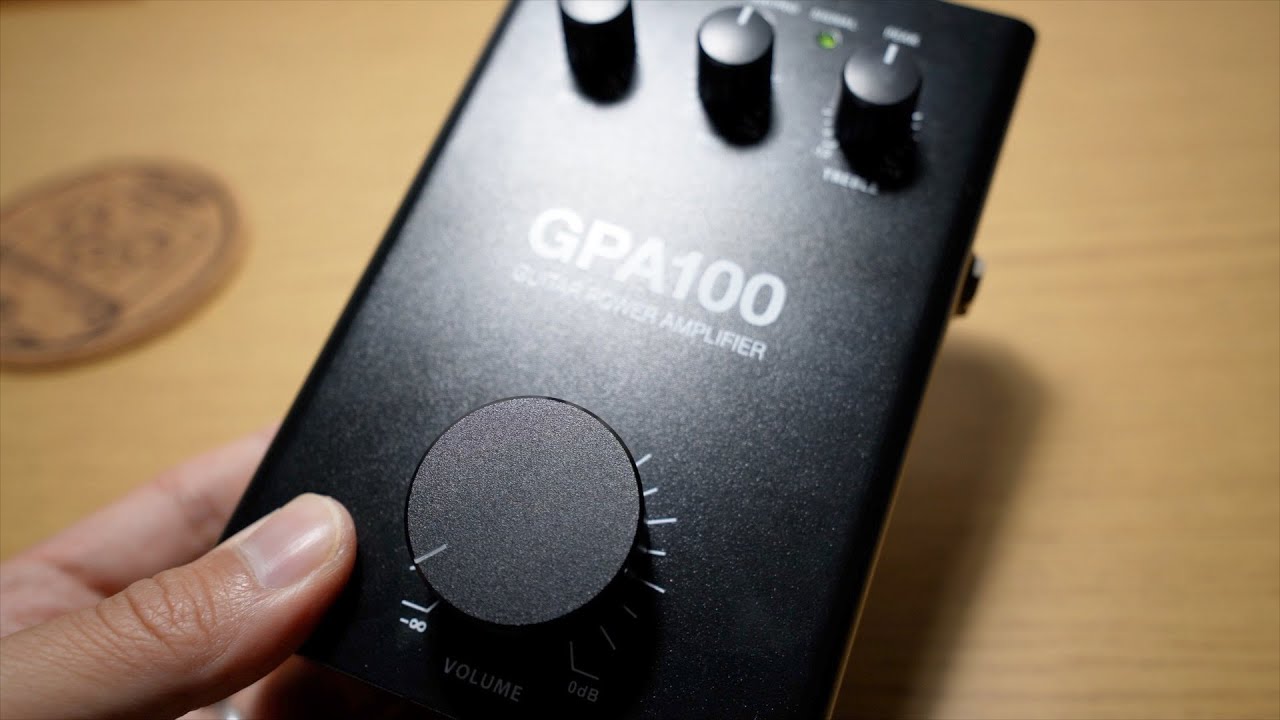 コスパ最強のギター用パワーアンプ 「PLAYTECH GPA-100」 | ギタラボ