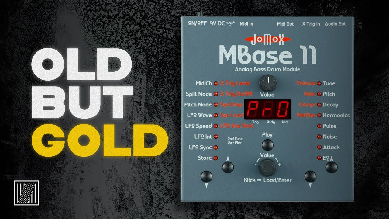 Jomox Mbase11 : still good after 10 years ? (Free Kick Samples