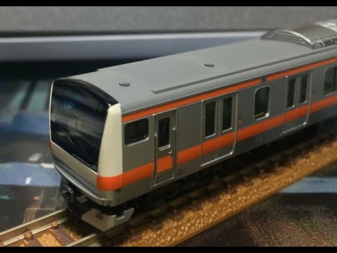KATO Nゲージ E233系中央線 H編成・トイレ設置車 6両基本セット - YouTube