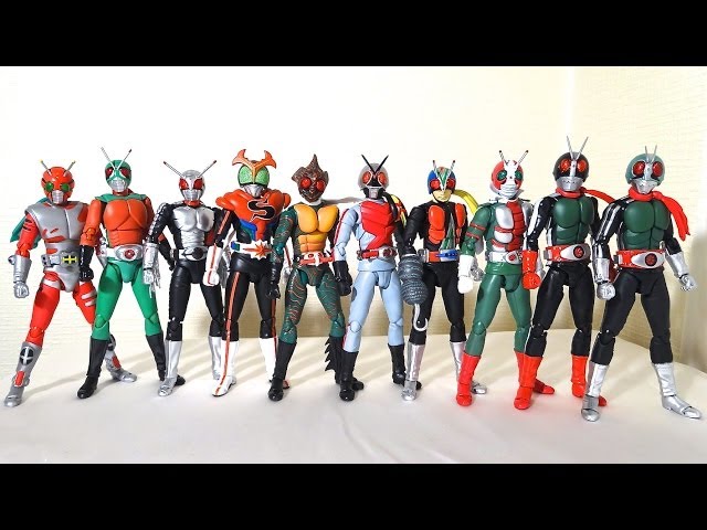 ついに集結!! フィギュアーツ 昭和10人仮面ライダー!! 10Raiders!!Sake