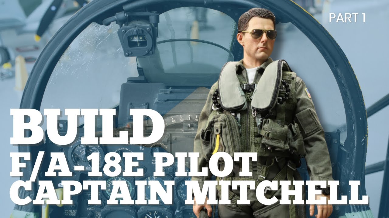 CAPTAIN MITCHELL フィギュア TOP GUN 1/6 Top Gun Pete Maverick