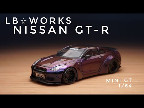 MINI GT LB☆WORKSリバティウォーク GT-R 244 245 Mini GT 244 & 245